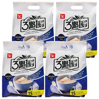 3點1刻 經典伯爵奶茶, 20g, 15包, 4袋