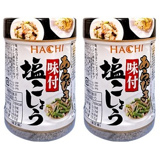 HACHI 哈奇 味付胡椒鹽 粗粒 日本原裝進口, 200g, 2罐