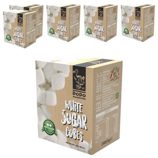 DODO 渡渡鳥 模里西斯 天然塊狀白蔗糖, 250g, 6盒