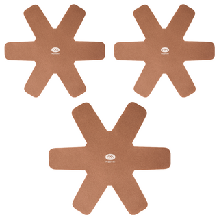 MODORI 鍋具保護墊 毛氈材質 直徑40cm 3入一組, 棕色, 1組