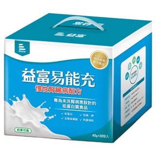 益富 易能充 慢性腎臟病配方 30包, 1.35kg, 1盒