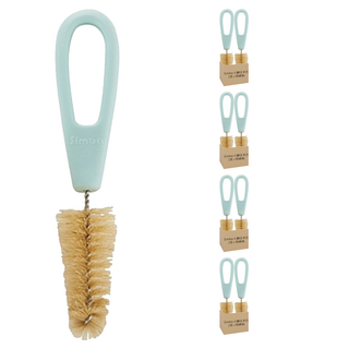 Simba 小獅王辛巴 豬毛奶嘴刷, 8支, 粉綠色