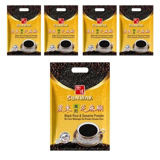 SUNWAY 鄉味 黑米高鈣芝麻糊, 30g, 10包, 5袋