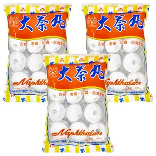 TALENT 天嶸 大奈香腦丸 衣物/書櫃防蟲除臭, 450g, 3包