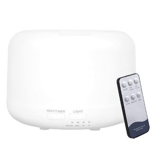 香氛水氧機 + 6瓶精油 Set 300ml 容量 彩光 附贈遙控器, CAAD0029CS3, 白色