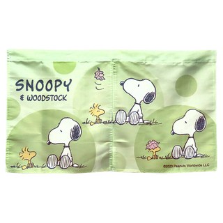 PEANUTS 史努比門簾 短版, 落葉