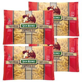 SAN REMO 大螺絲麵, 500g, 4包