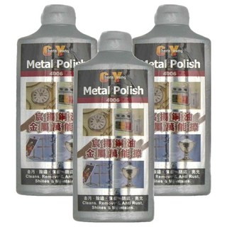 辰揚 銅油金屬萬能擦, 去污, 除鏽, 保養, 防鏽, 亮光, 300g, 3瓶