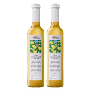 d'arbo 徳寶 西西里檸檬果露糖漿 奧地利產, 500ml, 2瓶