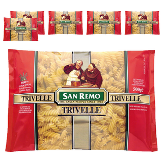 SAN REMO 大螺絲麵, 500g, 6包