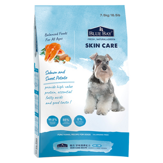 BLUE BAY 倍力 S30 舒敏護膚配方 全齡犬適用, 鮭魚 + 甜薯, 7.5kg, 1袋