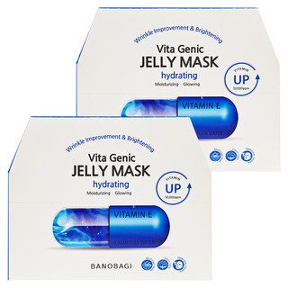 BANOBAGI 佰諾佰琪 保濕補水維生素果凍面膜, 10入, 2組