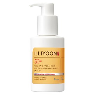 일리윤 저자극 이지워시 선크림 SPF50+ PA++++, 150ml, 1개