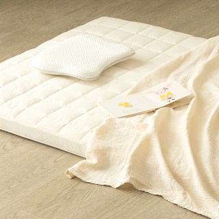 GGUMBI 嬰幼兒 咪咪嚕 睡墊, 1個, 象牙白