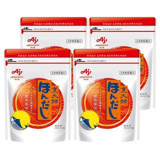 AJINOMOTO 味之素 烹大師 鰹魚風味調味料, 日本燒津乾燥鰹魚使用, 清雅香氣, 1kg, 4包