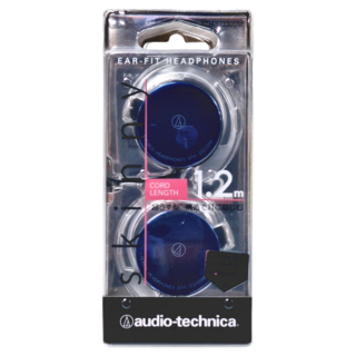 audio-technica 鐵三角 耳掛式耳機 原廠保固, ATH-EQ300M, 紫色