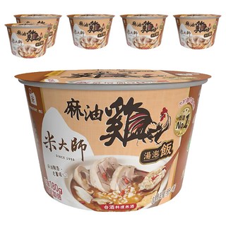 master mi 米大師 湯泡飯 麻油雞, 232g, 6個