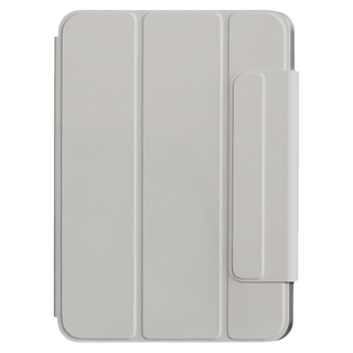 SINJIMORU 磁性對開鉛筆套平板電腦保護套 輕薄便攜 多角度支撐 iPad Air 6 (M2) 13, 暖灰色, 1個