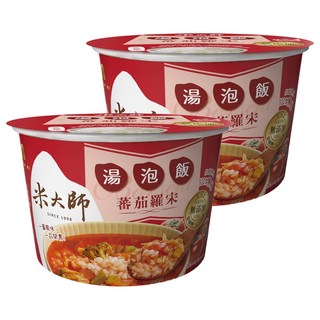 master mi 米大師 湯泡飯 蕃茄羅宋, 155g, 2入