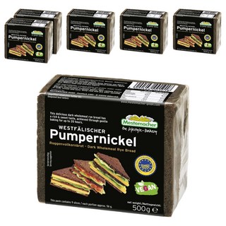 Mestemacher 麥大師 德國裸麥粗麵包, 6個, 500g