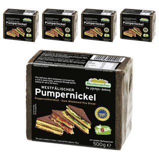 Mestemacher 麥大師 德國裸麥粗麵包, 5個, 500g