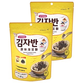 韓味不二 海苔酥 原味 45g, 2包