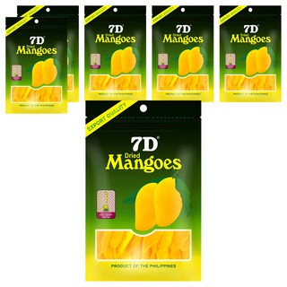 7D Mangoes 宿霧芒果乾，香甜濃厚風味，南國夏日滋味, 70g, 6包