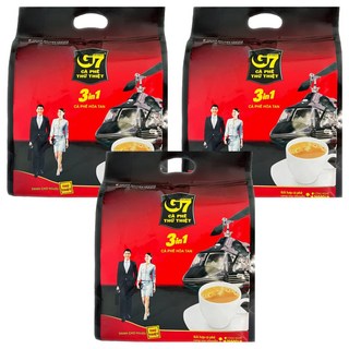 G7 三合一咖啡 香醇濃郁 口感濃厚 即溶即飲, 16g, 50包, 3袋