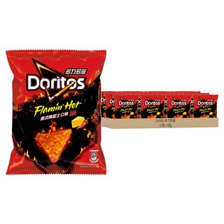 Doritos 多力多滋 玉米片 美式辣起士, 68g, 12包