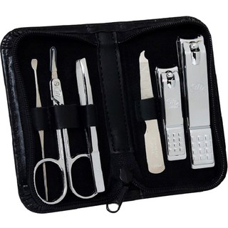 Three Seven 指甲修容組 TS-460SC, 六件套不鏽鋼材質, 銀色, 1組