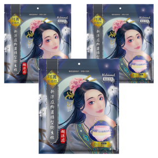 Mdmmd. 明洞國際 超涼感抑菌褲型衛生棉 30-42吋, L~XL, 2片, 3包