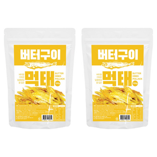 Heyami 奶油烤明太魚乾, 100g, 2個