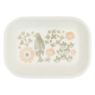 Skater 美耐皿迷你收納盤, 花鳥, 1個