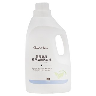 奇哥 Chic a Bon 嬰兒植萃抗菌洗衣精 百里香鼠尾草迷迭香草本萃取 低泡沫易沖洗, 2200ml, 2.2kg, 1桶