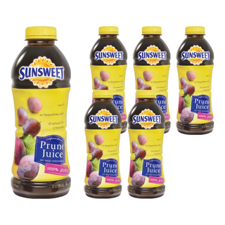 SUNSWEET 加州梅汁 100%果汁 無添加糖及防腐劑 老少皆宜, 946ml, 6瓶