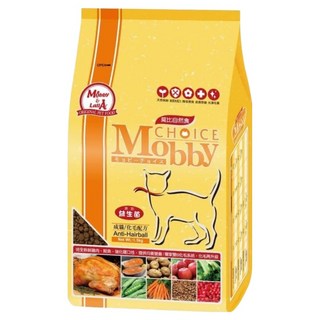 Mobby 莫比 成貓化毛配方乾糧 添加牛磺酸, 雞肉米, 7.5kg, 1袋
