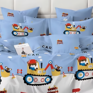 A-ONE 台灣製 雪紡棉床包組 台灣製造 SGS認證 環保印染技術