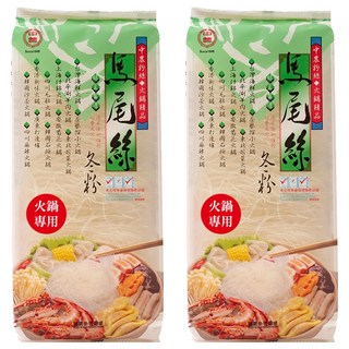 中農粉絲 馬尾絲 火鍋專用 全素 清真HALAL認證, 180g, 2包