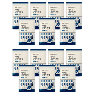 굿밸런스 짜먹는 고양이 간식, 참치, 12g, 14개