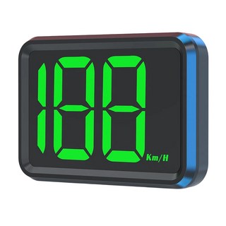 領先者 X1 GPS定位 LED大字體 HUD多功能抬頭顯示器, 1個, 黑色