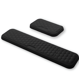 픽스몰 메모리폼 팜레스트 받침대 세트, 블랙, 1세트