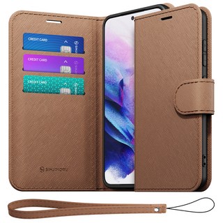 신지모루 마그네틱 사피아노 가죽 다이어리 지갑 케이스