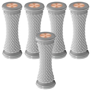 EDISH 滾輪足底足療按摩腳底神器, 5個, 顏色隨機