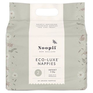 Noopii 美好尿布 黏貼型 2號 3~6kg, S, 24片