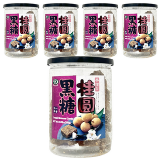 綠得製菓 桂圓黑糖塊, 300g, 5罐