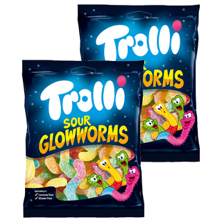 Trolli 爆酸蚯蚓造型軟糖, 2個, 100g