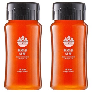 賴爺爺蜜蜂小森林 侍蜜系列 龍眼蜜, 380g, 2瓶