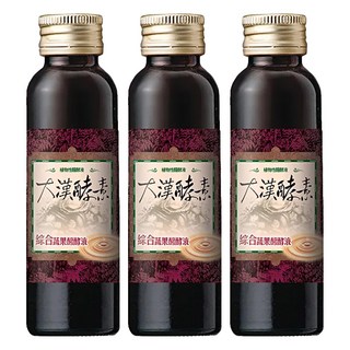 大漢酵素 綜合蔬果醱酵液, 60ml, 3瓶