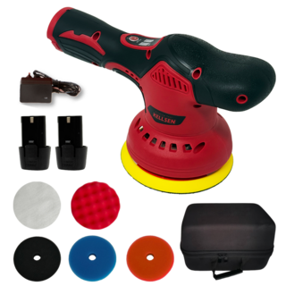 디케이켈슨 차량용 기스 제거 무선 광택기 + 패드 5종 + 배터리, DK-PR01(배터리2P)