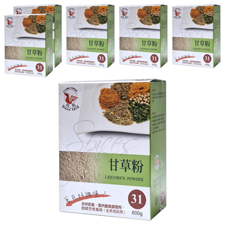 飛馬 甘草粉 600g 廚師烹煮專用 全素或純素, 6盒